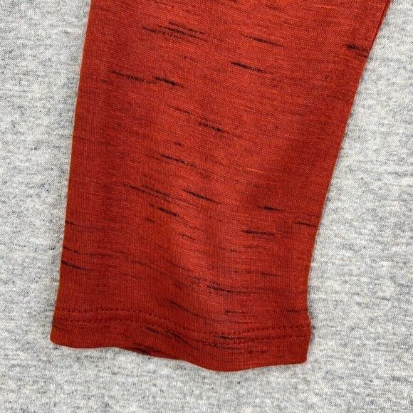 Lily White Top Womens Large Rust Aztec Pocket Long Sleeve Southwest USA NEW - Picture 7 of 13